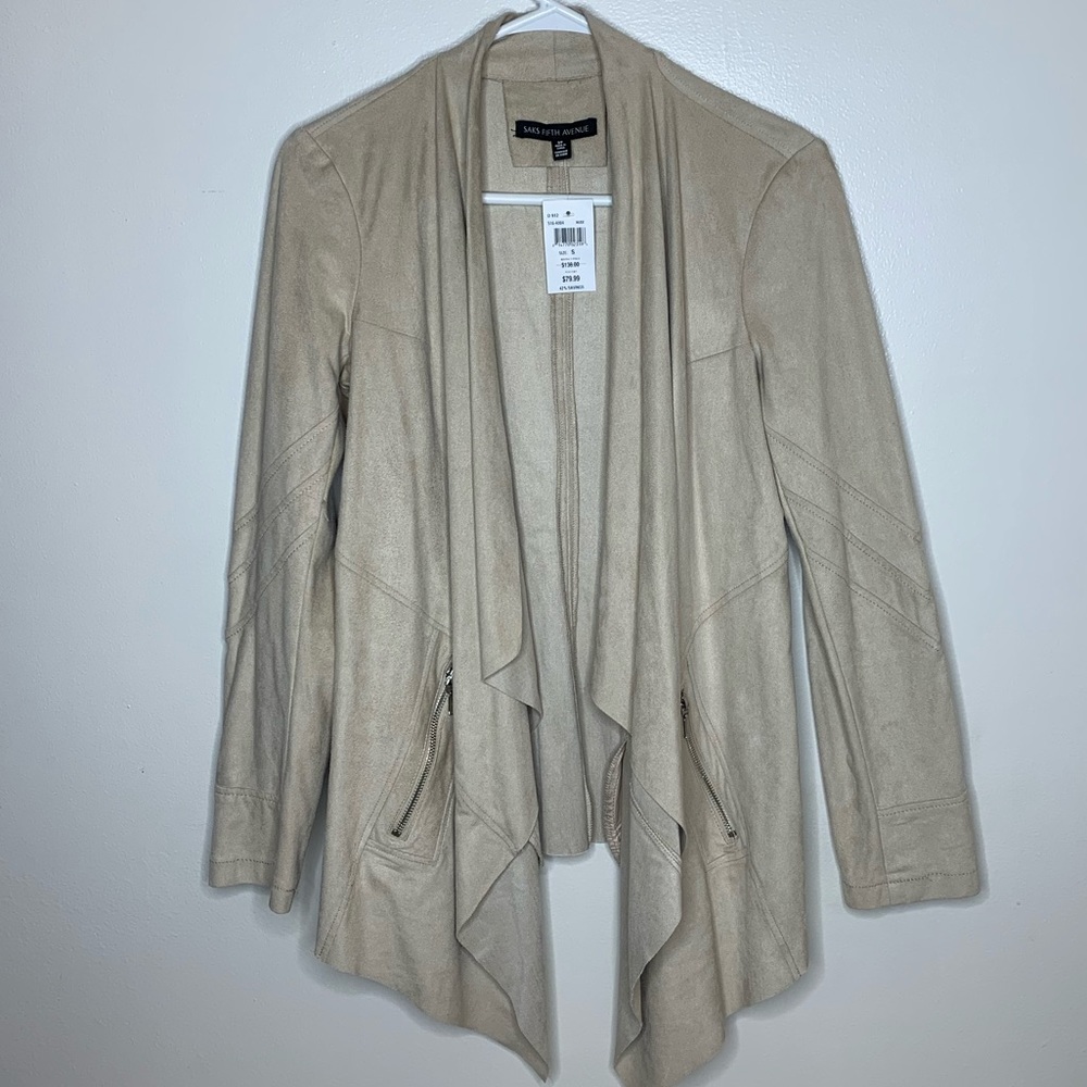 Women’s suede Cardigan jacket